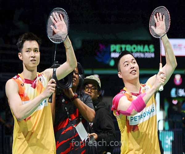 Aaron-Wooi Yik บุกเข้ารอบรองชนะเลิศ
