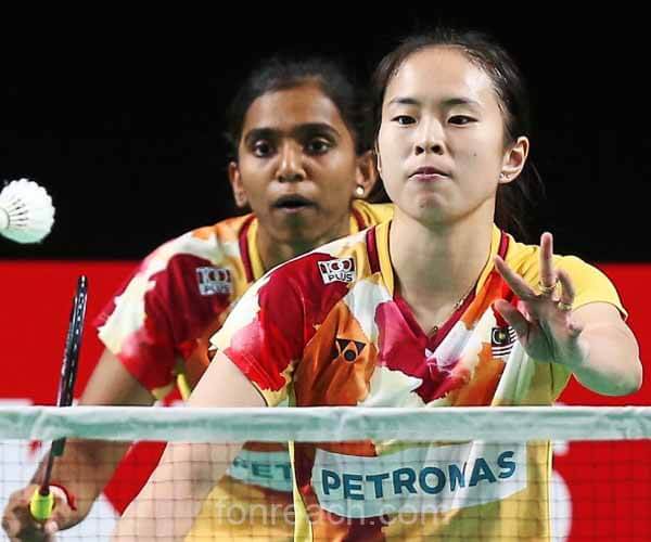 Pearly-Thinaah ไม่น่าเล่นใน Uber Cup