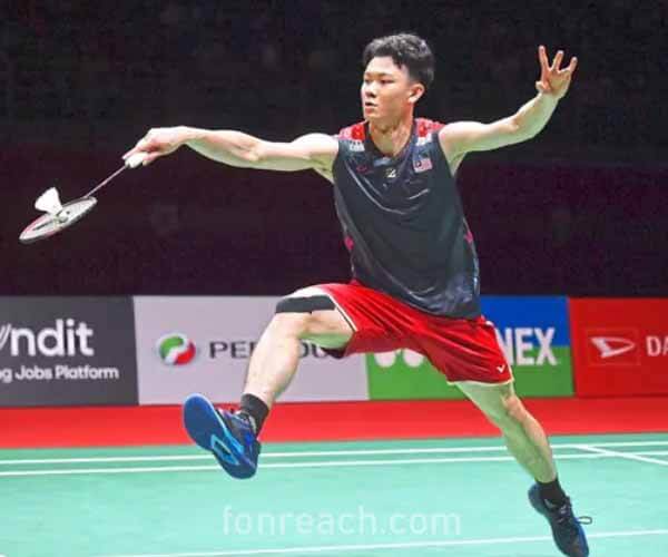 Zii Jia มีความสุขกับโอกาส